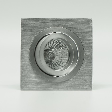 Introduced lamp Mantra Basico, GU10, 1x12W, 92x92x24 mm, aluminum color-1