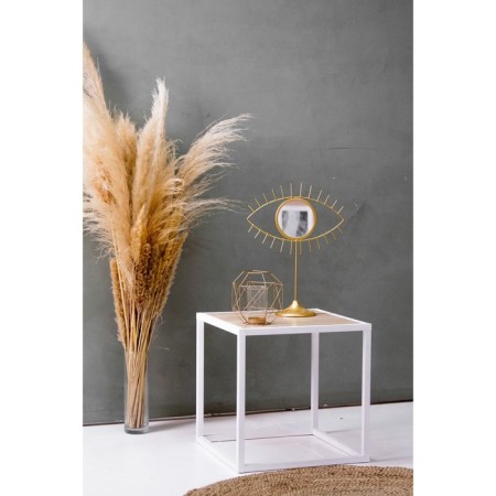 Tumbling table 1, 400x400x400, white muar/oak sonom