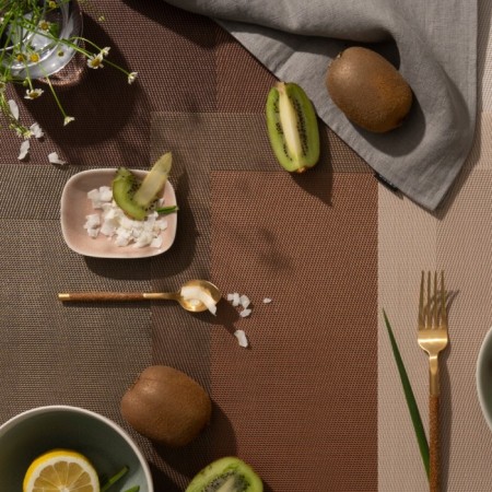Serving napkin Zapel Frame, Terracotta color-4
