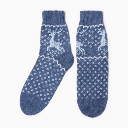 Women's socks, jeans color, size 23-25