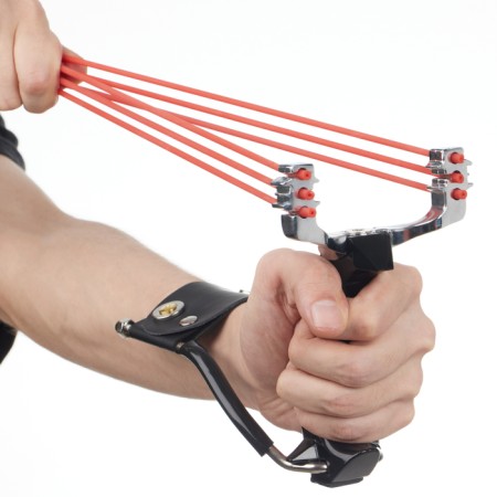 Terminator slingshot Metal with emphasis, MIX's handle-5