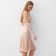 Women's dress mini minku: casual collection color peach, pr 44