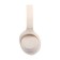 MZ300 headphones, wireless, full -size, microphone, BT 5.3, 400 mAh, beige