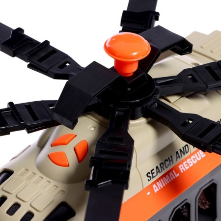 The Dino helicopter, 1:16, with a dinosaur, light and sound effects-7