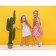 Dress children's kaftan "strip" r. 110-116