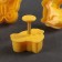 A set of Pluners of the confectionery "Easter", 4 pcs, 5 × 5 cm, yellow color