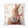 Case on the pillow Ethel "Flower Time", 40*40 cm, 100 p/e, velor