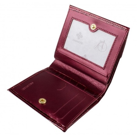 Wallet, cherry crocodile-1