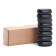A set of massage stones from basalt, 8 pcs, 4 x 6 cm