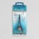 Scissors are manicure, bent, 9.5 cm, on the blist, the color is silver, B-128-D-s.