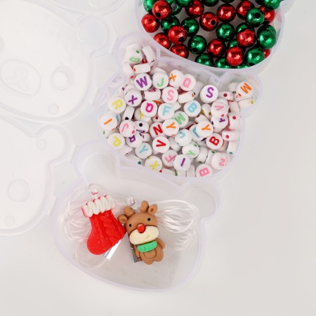 New Year! Set for creativity "New Year's decoration from beads", types of mix-2