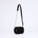 Bag Cross-Bodi with a zipper, black color