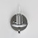 Sconces "Atmosphere", size 10x20.5x14 cm, 40W 1xe14