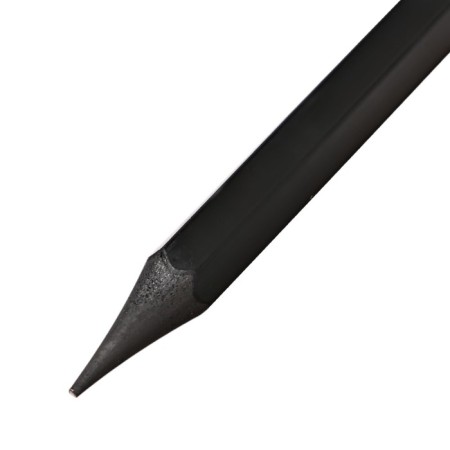 Chernographic pencil (simple) Hb, calligrata, sharpened, plastic, hexagonal, black-4