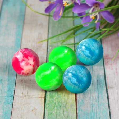 Rubber ball, motley, mix-1