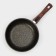 Granit Ultra Black-Gold pan, D = 24 cm, anti-stick coating, glass cover, removable handle