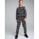 Kit for girls: sweatshirt, trousers, height 146 cm