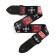 Music Life guitar belt, 60-117x5 cm, crosses