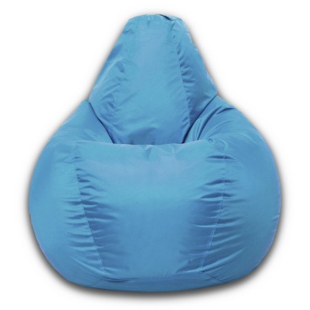The hand-bag “pear” is positive, size l, diameter 80 cm, height 100 cm, oxford, blue color-1