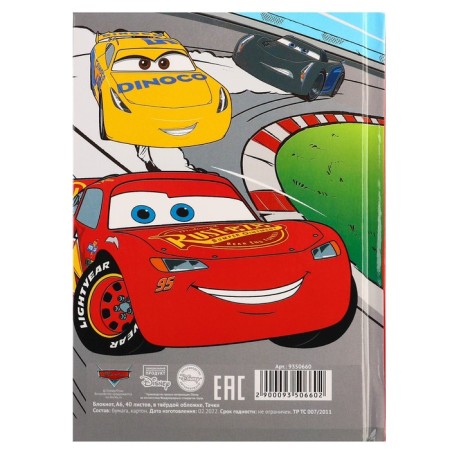 Notepad A6, 40 sheets in a hard cover, wheelbarrows-7