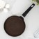 Pancake pan, d = 20 cm, plastic handle, anti -stick coating, coffee marble color