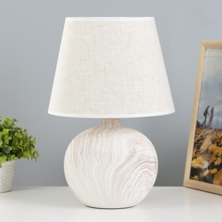 Rudder table lamp E14 40W Beige 25x25x38 cm Risalux