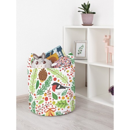 Basket for toys "Christmas mood, size 35x35 cm