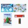 Gift set New Year's notebook coloring, stencils, stickers and wax crayons "Gift for you"