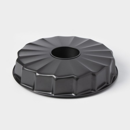 Baking form "German cupcake. Slavka ", 29 × 5 cm, anti -stick coating, black color-4