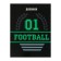 Universal diary for grades 1-11, "football. Emblem", solid cover 7BC, glossy lamination, 40 sheets