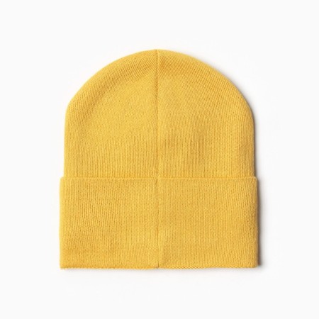 Children's hat minku rr 52-54, mustard color-2