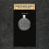 Slavic amulet "Molovinets", 8g, 33x25 mm, D Undressions 4 mm, Pudter
