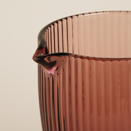 Glass jug Sl Home "Modern", 1.2 l, 19.5 × 13 × 18.5 cm, pink color-3
