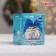 New Year's set for creativity. Christmas ball with sequins "New Year!", Silver
