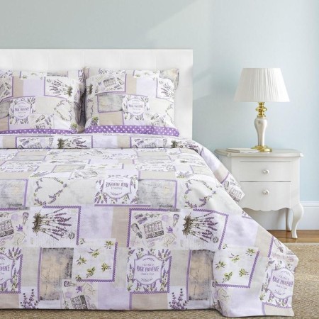 Ethel Lavender bedding 200 × 217 cm, 240*220 cm, 70 × 70 cm - 2 pcs., 100% HL, calico 125 g/m²-2