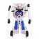 Police machine robot, transforms