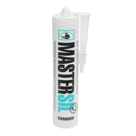 Sealant Mastersil, silicone, universal, colorless, 310 ml