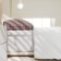 Bed linen Ethel Euro Graphite Cage 200x215 cm, 225x240 cm, 50x70 ± 3 cm - 2 pcs, Novosatin