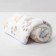 Animal blanket "With Love", 76 x 52 cm, white