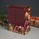 New Year's tea house with a box "Gingerbread house" 20x15x8.5 cm
