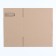 Folding box, brown, 39 x 25 x 25 cm