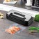 Vacuumor KitFort KT-1525, 110 W, lane length 1 m, max. Package width 30 cm