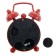 An alarm clock "I love you", d-4 cm, red