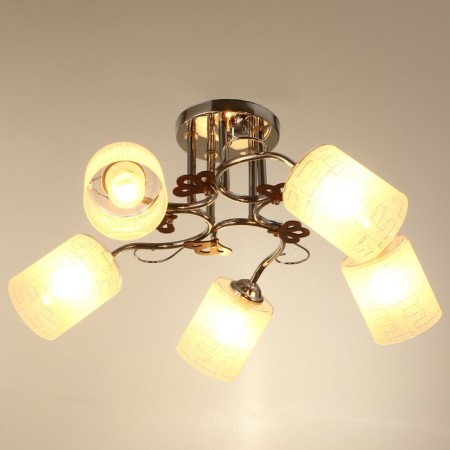Avietta chandelier 5he27 40W chrome 67x67x26 cm Bayerlux-1