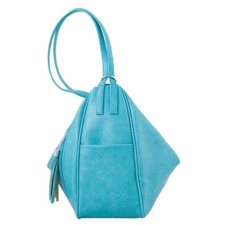 Bag bag claims, lightning department, turquoise color 27x15.5x33cm-1