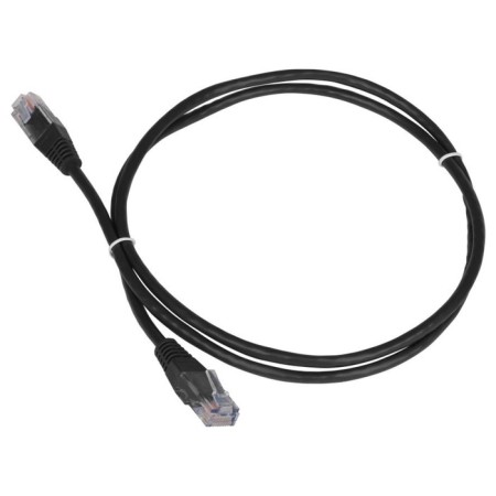 The Lanmaster TWT-45-45-2.0-BK, UTP, RJ-45 (M) -RJ-45 (M), PVC, 2 m, black patch cord