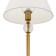 Table lamp 40W, 1HE14, 43.5x24 cm, brass