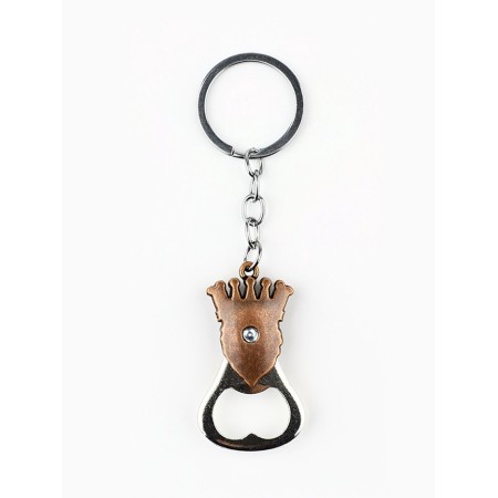 Key keychain opener "Real Man", 7 x 3 cm-3