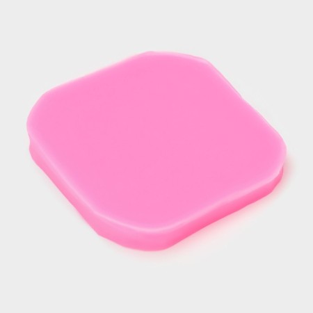 Mold "New Year's Eve", silicone, 8 × 1.1 cm, pink color-3