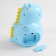 Clock - alarm clock "Dinosaurus" Children's, smooth move, D -10 cm, 20 x 15 cm, aa